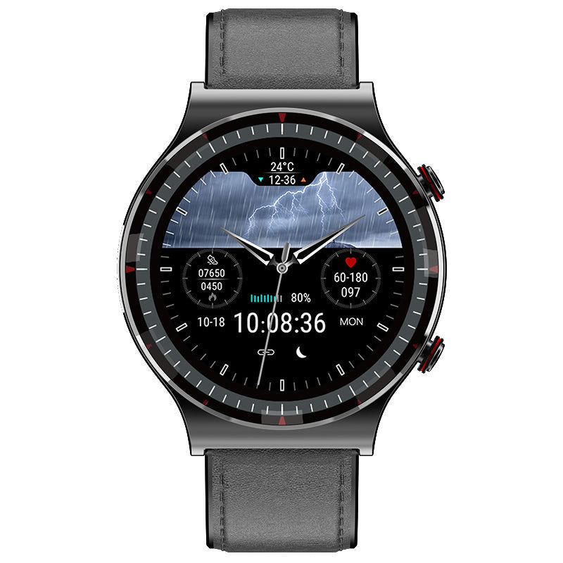 EKG Smartwatch mit Blutsauerstoff- und Herzfrequenzsensor – CardioTrack