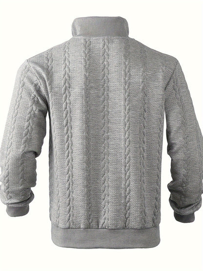 Vintage Herrenpullover mit Reißverschluss – Victor