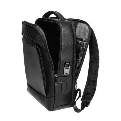 Hochkapazitäts-Business-Laptoprucksack für Herren mit Fingerabdruckschloss – Diebstahlschutz