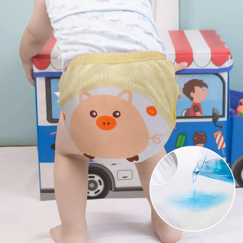 Wasserdichte Baby-Trainingsunterwäsche mit Saugkern – 1 kaufen, 1 gratis
