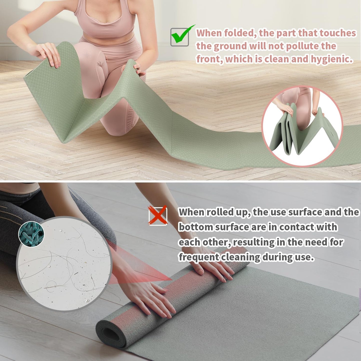 Dicke Faltbare Yogamatte - FlexiMat