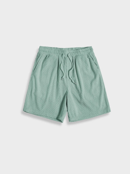 Herren Corduroy Shorts mit Knopfverschluss – Sven