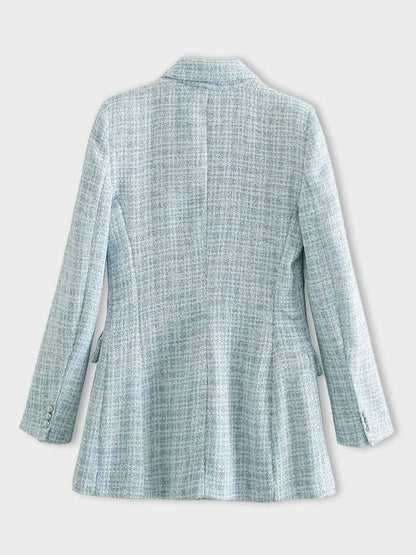 Modischer Hellblauer Damenblazer - Elena