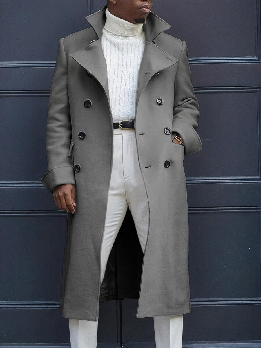 Herrenjacke mit Doppelreihigem Verschluss – Matteo
