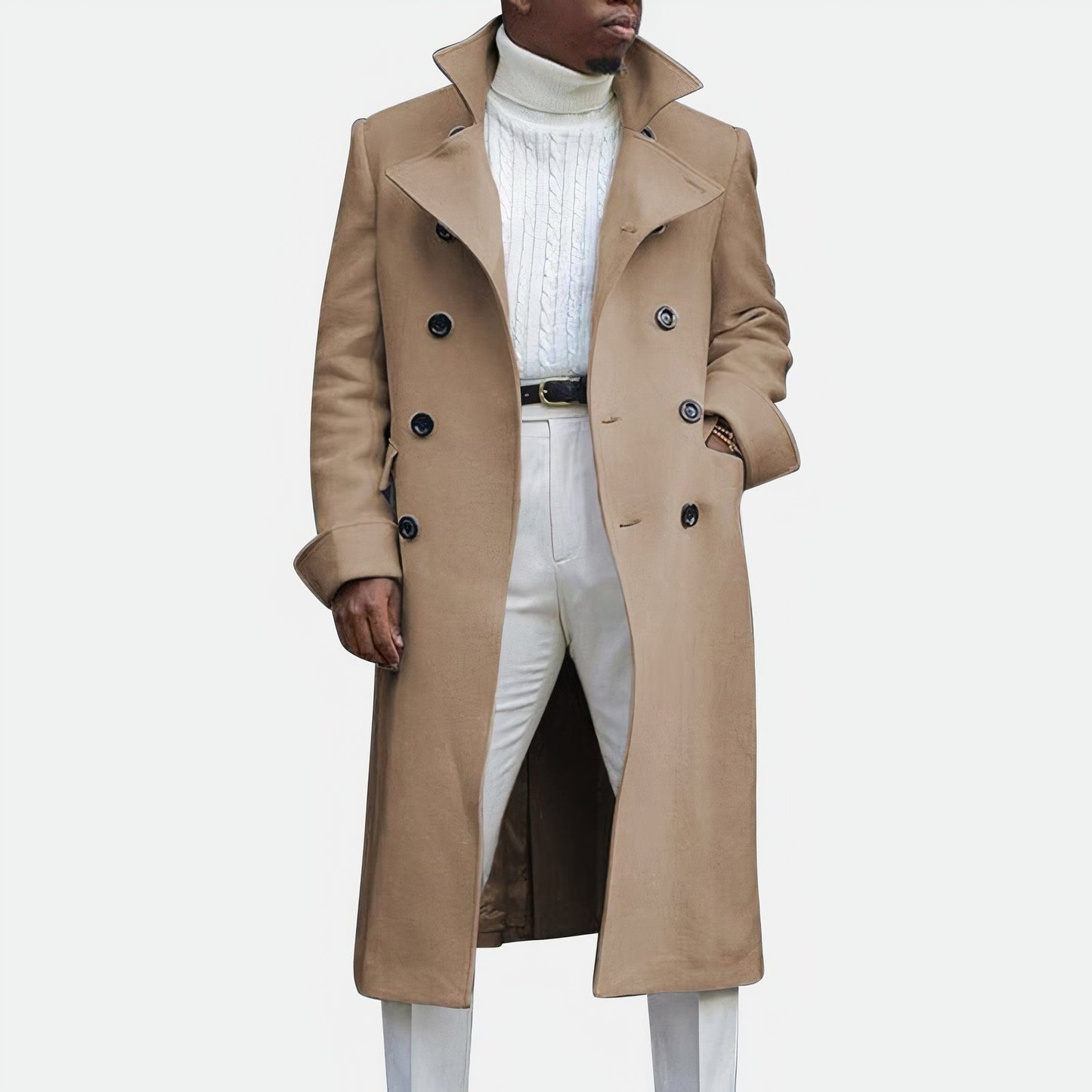 Herrenjacke mit Doppelreihigem Verschluss – Matteo