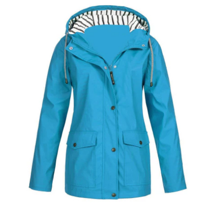 Wasser- und Winddichte Damenjacke für Herbst und Winter – Leona