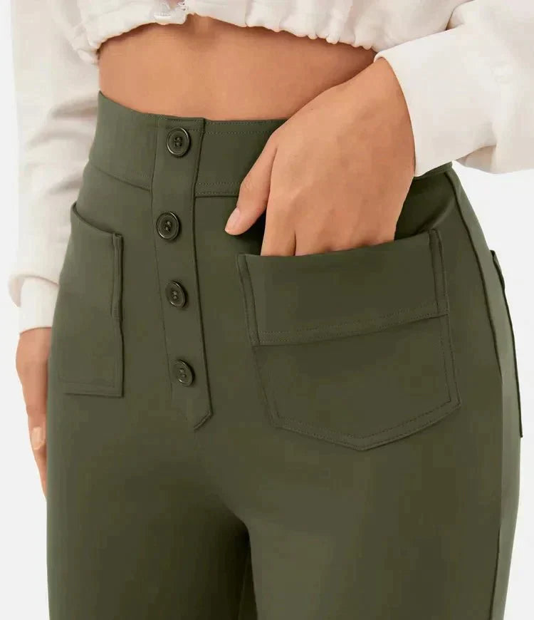 Hohe Taille Damenhose – Alina