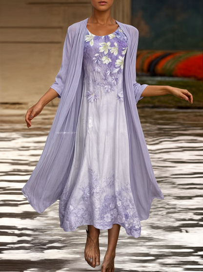 Kleid mit Blumenmuster – Eliana