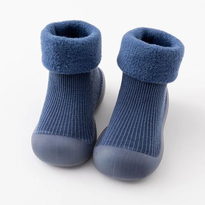 Herbstliche rutschfeste Kleinkind-Socken mit Gummisohle – 1 kaufen, 1 gratis Aktion