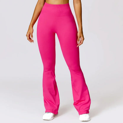 Nahtlose Flared Yoga-Leggings – Elena
