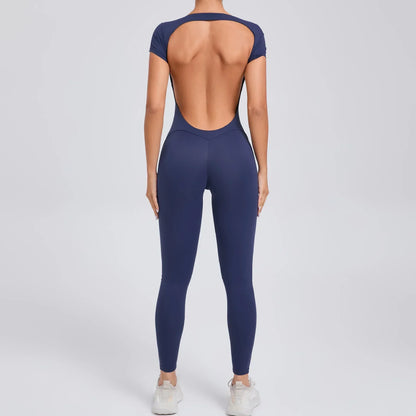 Yoga-Jumpsuit mit atmungsaktivem & flexiblem Design – Luna