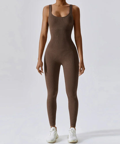 All-Season Damen Fitness Jumpsuit – Nova