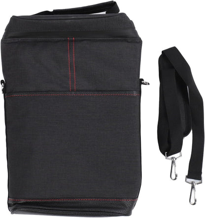 Isolierte 2-Flaschen-Weinkühltasche mit verstellbarem Gurt