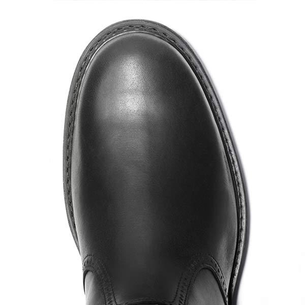 Herren Chelsea Boots klassisch aus Kunstleder mit Elastikeinsatz – Neron