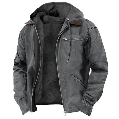 Winddichte Outdoor-Jacke mit warmer Fütterung – Stormlock