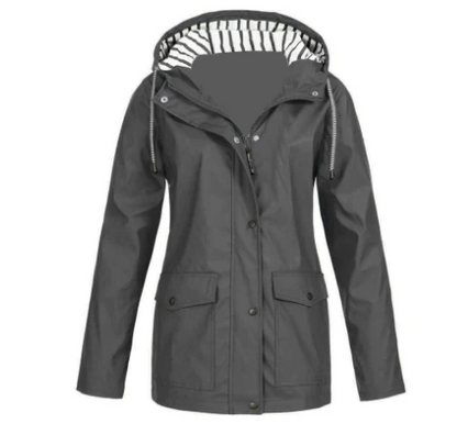 Wasser- und Winddichte Damenjacke für Herbst und Winter – Leona