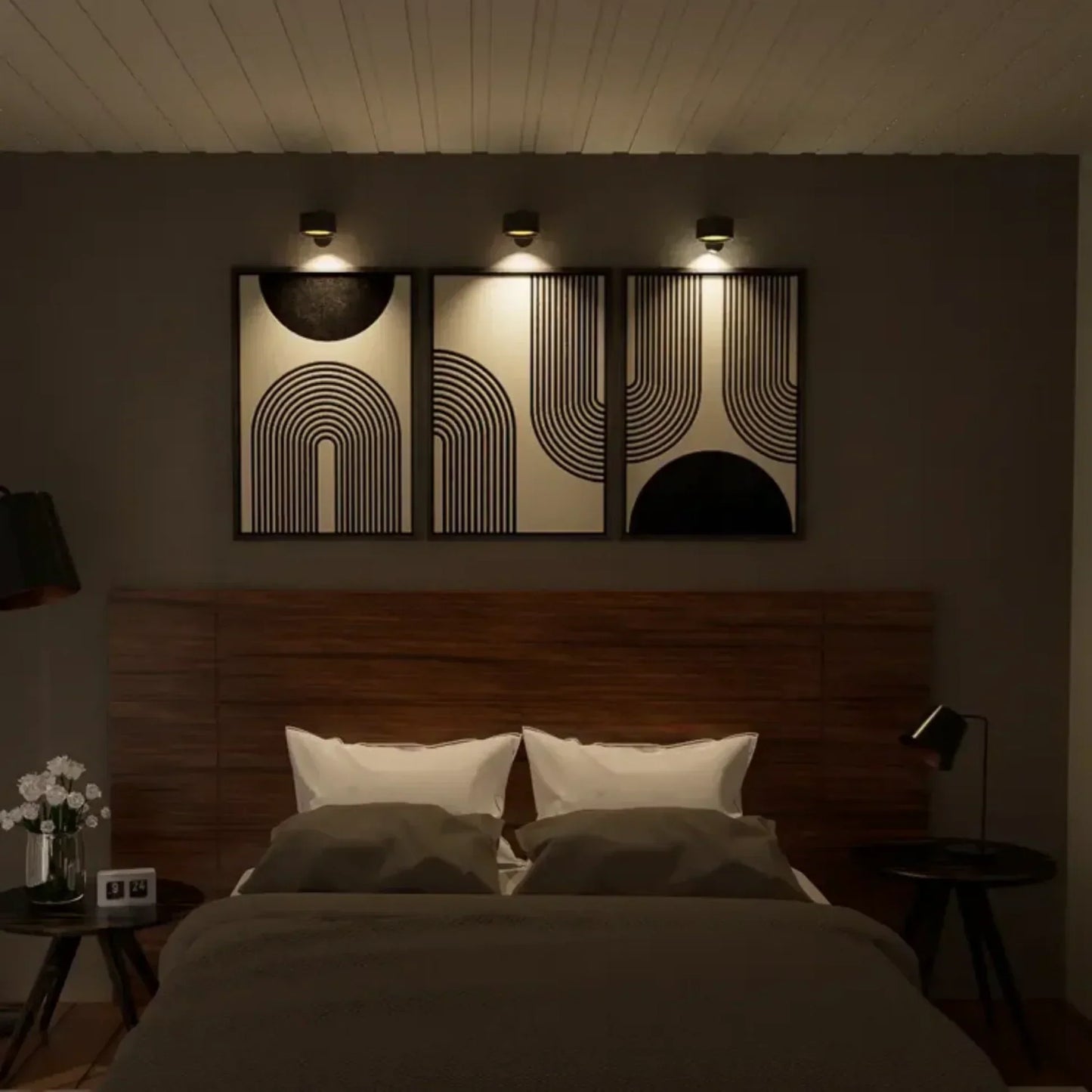 Drahtlose Aufladbare Wandlampe - LumoFlex