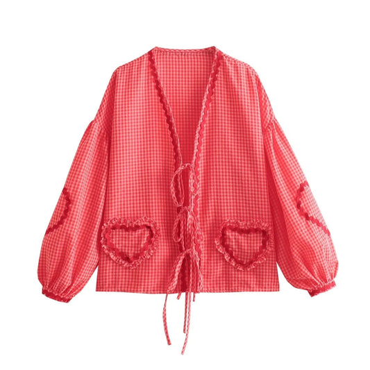 Sommer Damen Top mit lockerer Passform – Pia