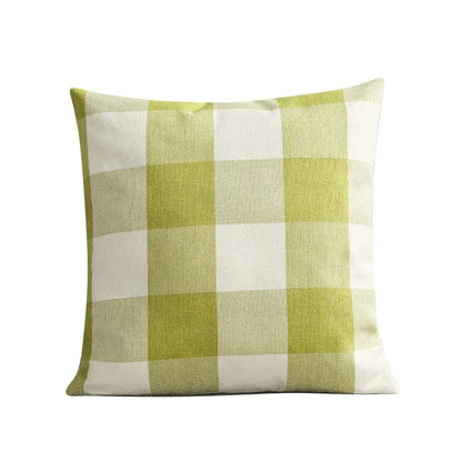 Gemütliche Karierte Kissenhülle im Landhausstil – Autumn Plaid