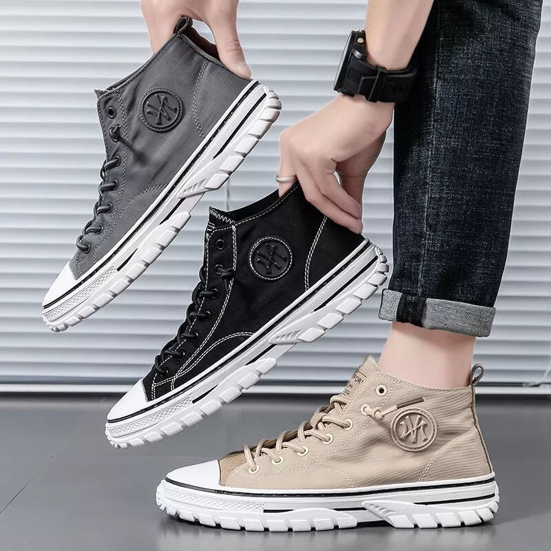 Trendy Urban Canvas Sneakers für Herren - Viktor