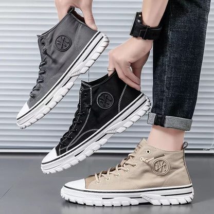 Trendy Urban Canvas Sneakers für Herren - Viktor