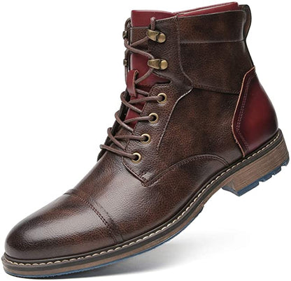 Braune Herren Oxford Stiefel – Jules