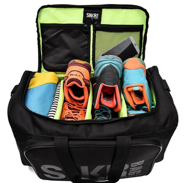 Wasserdichte Multi-Fach-Sneaker- und Ausrüstungs-Reisetasche