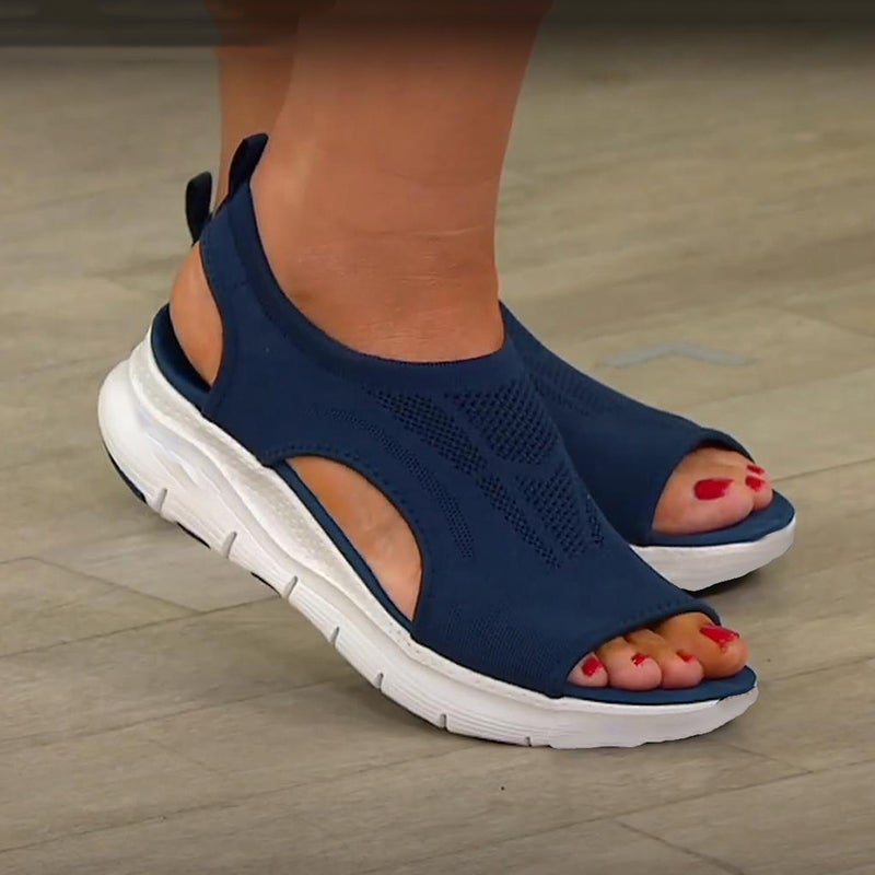 Mesh Plateau-Sandalen für Damen – Nova