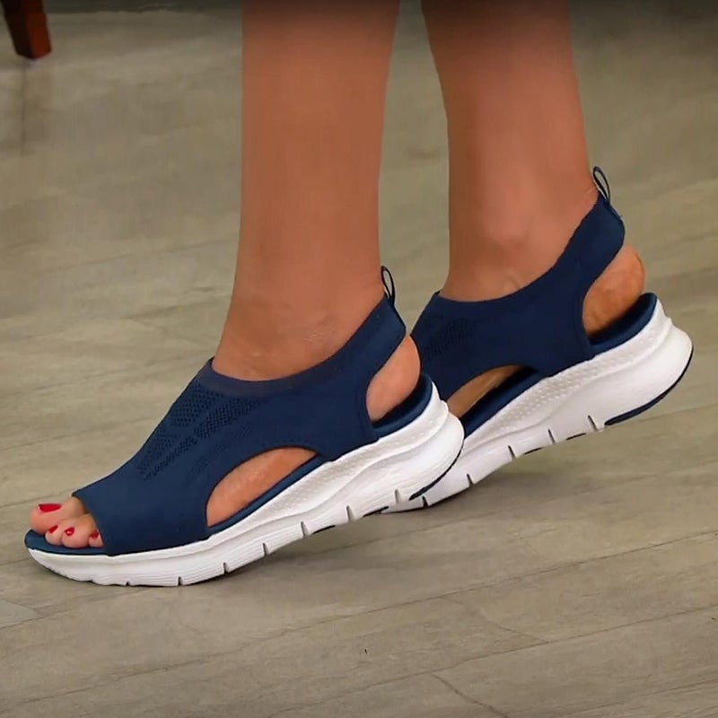 Mesh Plateau-Sandalen für Damen – Nova