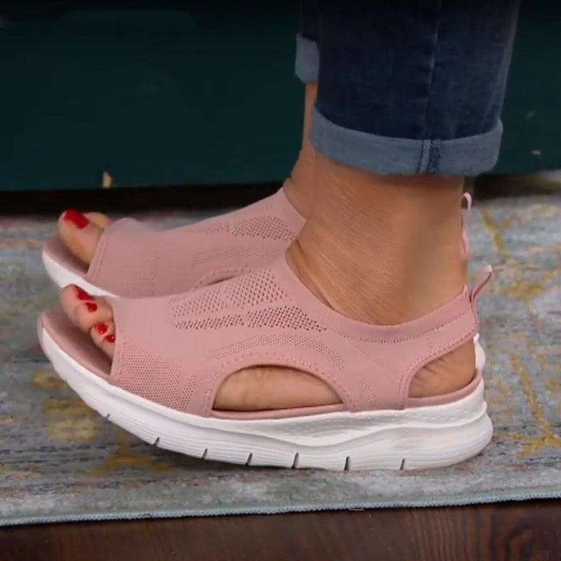 Mesh Plateau-Sandalen für Damen – Nova