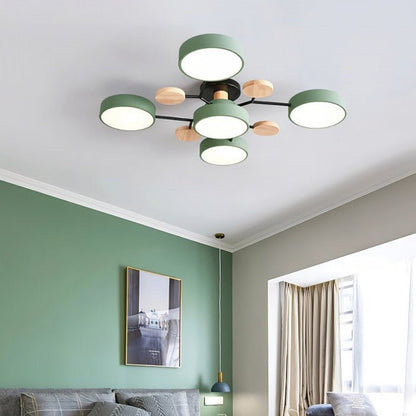 Vertakte LED-Deckenleuchte - NordicGlow