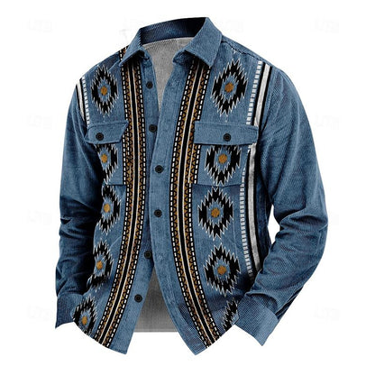 Vintage Herrenjacke mit Knöpfen – Henri