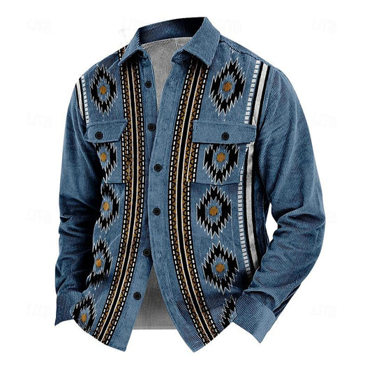 Vintage Herrenjacke mit Knöpfen – Henri