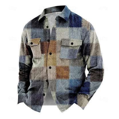 Vintage Herrenjacke mit Knöpfen – Henri