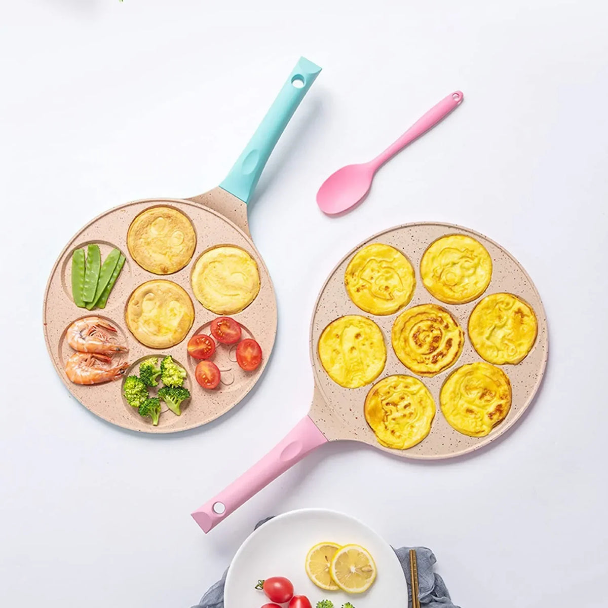 Tiermotiv-Pfanne für Kinderpfannkuchen mit Antihaftbeschichtung – 26 cm