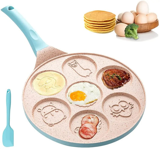 Tiermotiv-Pfanne für Kinderpfannkuchen mit Antihaftbeschichtung – 26 cm