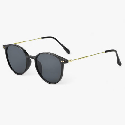 Luxuriöse Damen Sonnenbrille mit rundem Rahmen – Liora