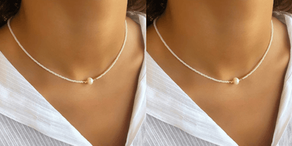 Edle Perlenkette (1+1 Gratis) – LuxeParel