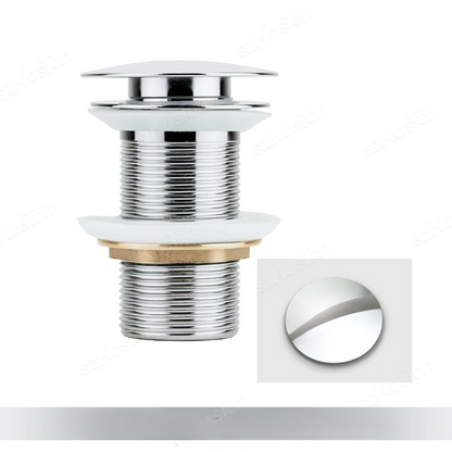 Pop‑Up Basin Drain Plug with Overflow Options – Buy 1, Get 1 Free-Stainless Steel-State of Style