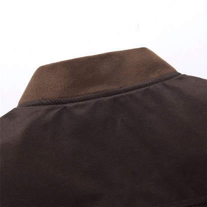 Leichte Herren Bomber Übergangsjacke im Vintage-Look – Adrian