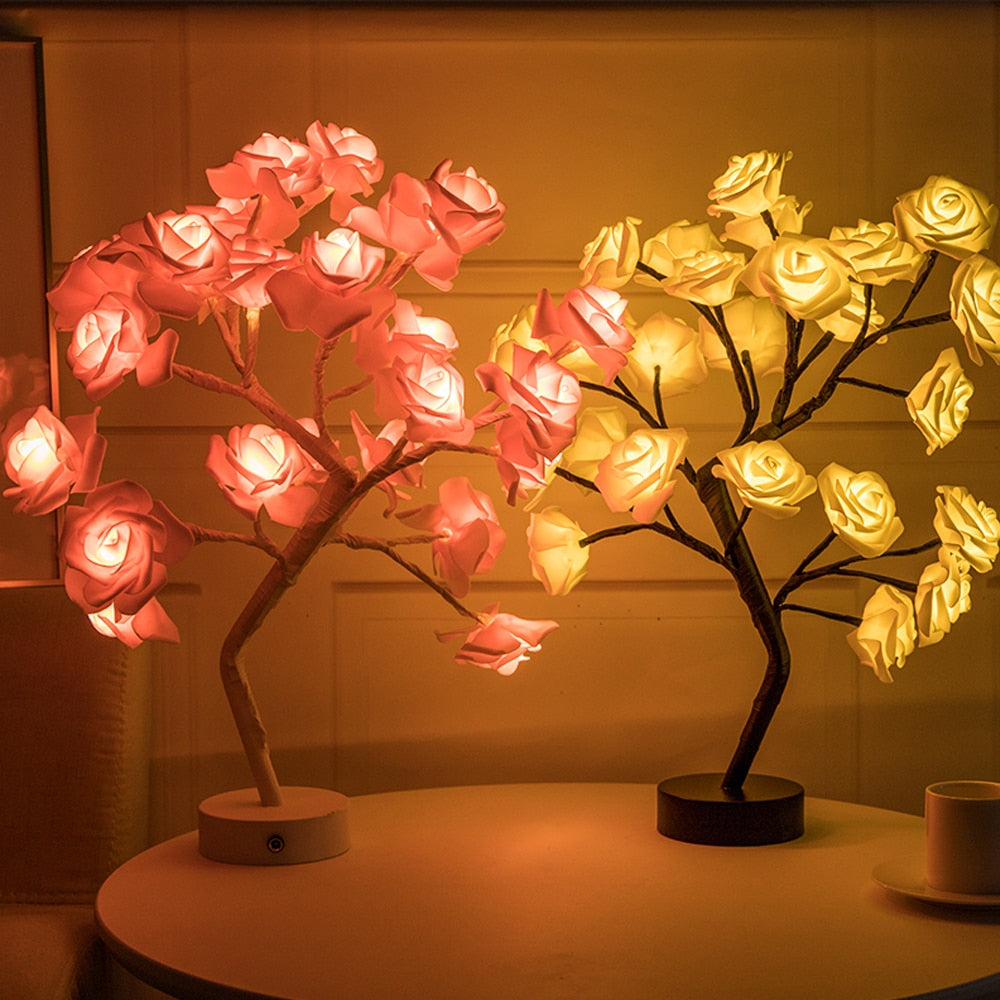 Verlichte Rozenboom - LumiRose