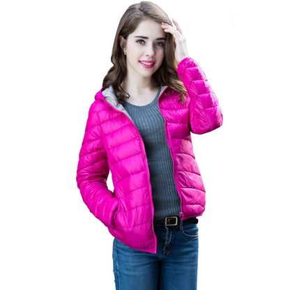 Stilvolle Wendbare Damen Daunenjacke - Aurora