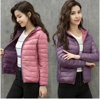 Stilvolle Wendbare Damen Daunenjacke - Aurora
