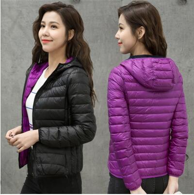 Stilvolle Wendbare Damen Daunenjacke - Aurora