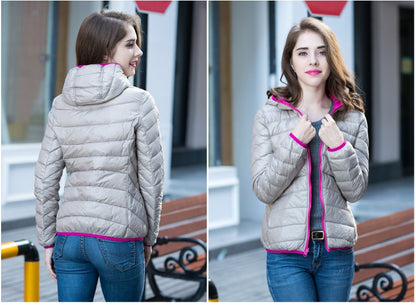 Stilvolle Wendbare Damen Daunenjacke - Aurora