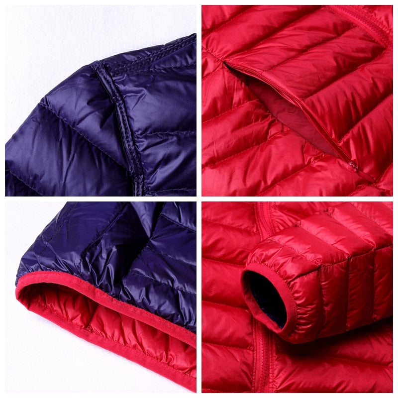 Stilvolle Wendbare Damen Daunenjacke - Aurora
