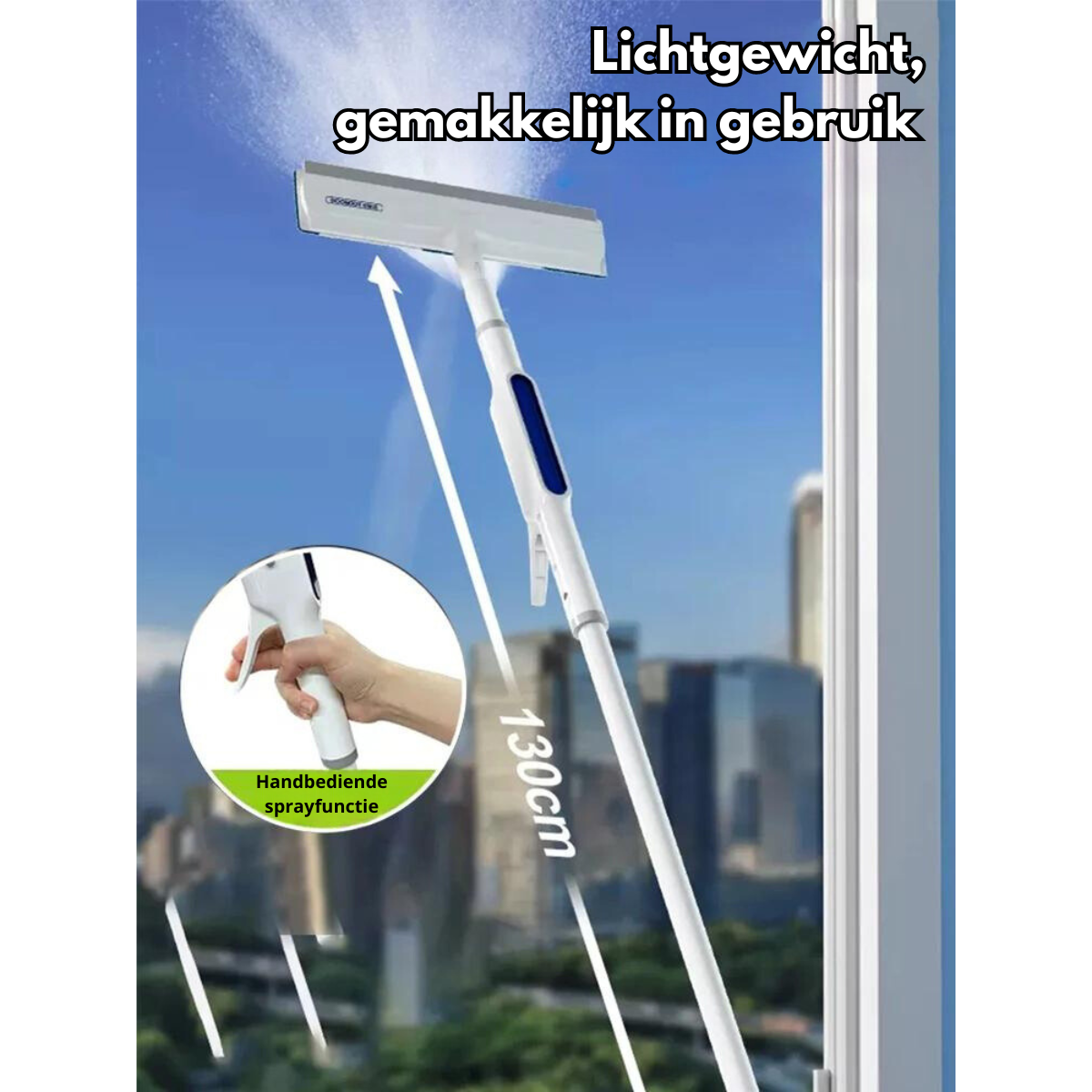 Funktionaler 3-in-1 Fensterwischer – ClearView