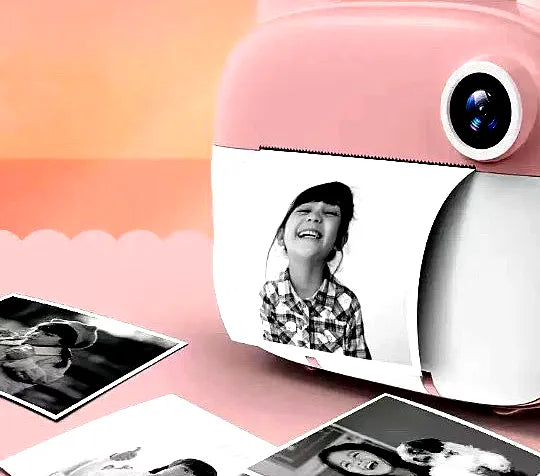 Kinder Sofortbildkamera mit Druckfunktion – FotoSpaß Mini