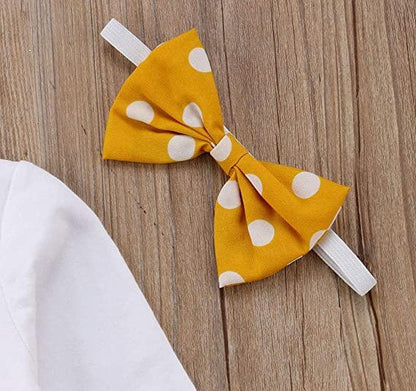 Baby-Outfit mit Spruch & Rüschenhose – HerbstzauberSet