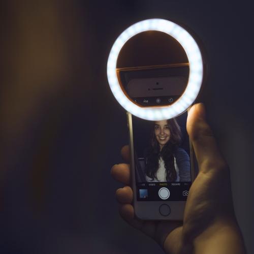 Tragbare Selfie-Ringlicht - GlowSnap